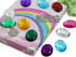 40x30mm Large Flat Back Oval Acrylic Cabochons Rhinestones Plastic Gems Embellishments for Crafts, Costumes, Card Invitations, Jewelry, Cosplay - ...