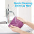 12PCS Kitchen Towels Dish Towels, Multipurpose Reusable Dish Cloths, Double-Sided Microfiber Cleaning Rags for Furniture, Car, Tea, Bowl, 10x 6 in...