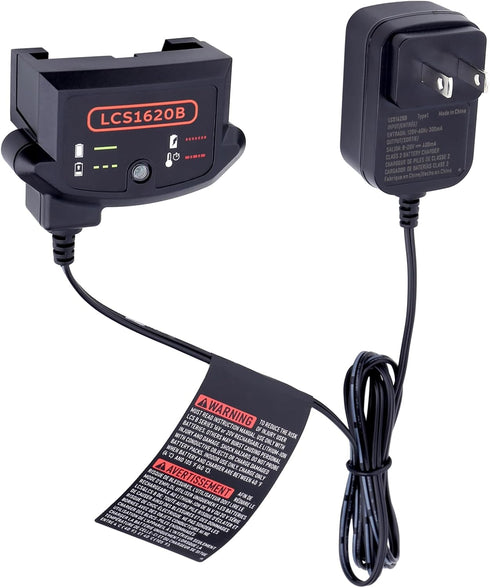 LCS1620B Charger Compatible with Black and Decker 20V 12V Max Lithium Battery LBXR20 LBX4020 LBX20 LBXR2020 Replacement for Black and Decker 20v L...