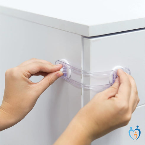 Perma Baby & Child Adhesive Safety Locks, 20 Count, Clear/White...