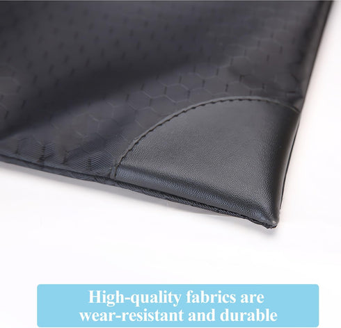 M&G Zipper Pouch with Handle 12x15 in Large Pocket File Bag, A4 Foldable Document Storage Bag for Office Carrying Paper Files Books Filing Folder ...