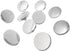 Honbay 50PCS Metal Round Flat Buttons Coat Jacket Shirt Trousers Button for Sewing DIY Crafts (15mm)...