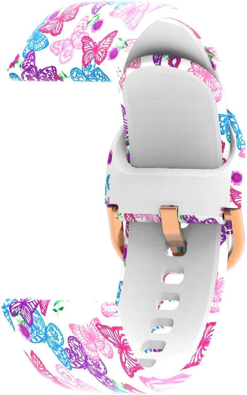 Compatible for MILOUZ IDW19/ENOMIR IDW19/Hoowel IDW19/Faweio IDW19/Amzhero IDW19 Bands for Women, Fadeless Patterned Printed Watch Strap Replaceme...