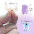 Multi-Color Small Hair Clips Pins Clamps Non Slip Hair Claw for Girls & Women of All Ages - Durable Plastic Jaw Clips to Prevent Hair Slippage(48P...