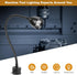 Metal LED Working Light, Flexible Gooseneck Lamp Adsorbable Magnetic Base Hine Tool Lamps for CNC Punching Hine, Milling, Drill Press, Industrial ...