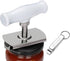 Kichwit Jar Opener for Arthritis, Stainless Steel Jar Lid Opener, for Small and Medium Jar Lids, Bottle Opener Keychain Included...
