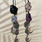 Handmade Crystal Window Car Hanging Ornaments Rear View Mirror Car Decor Celestite Green Fluorite Clear Quartz Amethyst Decorative Raw Stone Heali...
