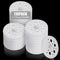 110 Pcs 45 mm White Plastic Washers, Foam Board Fasteners and Load Spreading Polypropylene Washers for Fixing and Fastening Rigid Foam Insulation ...