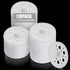 110 Pcs 45 mm White Plastic Washers, Foam Board Fasteners and Load Spreading Polypropylene Washers for Fixing and Fastening Rigid Foam Insulation ...