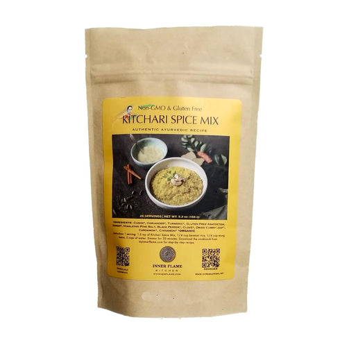 Inner Flame Kitchari Spice Mix - Gluten FREE, Non GMO, No Preservatives, 10 Servings...