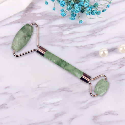 Ayana Wellness Jade Roller: Premium Face Massager & Facial Roller Kit, Jade Facial Roller for Radiant Skin, Jade Roller for Face & Gua Sha Tool - ...