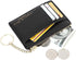 Women's 8 Cards Slim Minimalist Card Holder Coin Changes Purse Keychain Front Pocket Wallet...