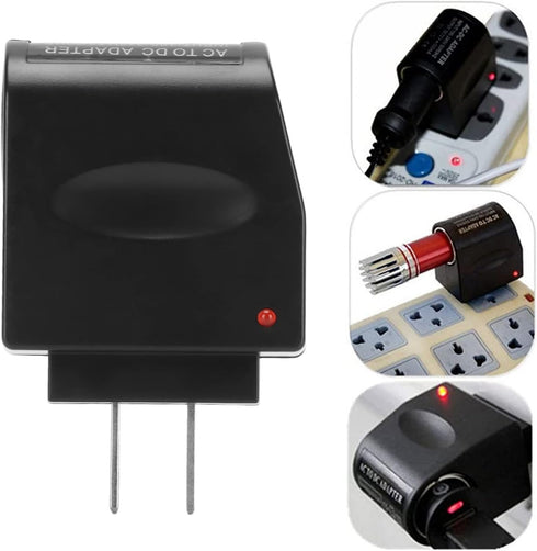 Cigarette Lighter Adapter, 240V to 12V 1.5A Car Cigarette Lighter Adapter Multifunctional AC to DC Car Charger Adapter Power Converter 100?240V......