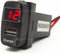 Special 5V 2.1A USB Interface Socket Car Charger and Voltmeter Use for Mitsubishi...