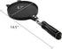 Dicunoy Waffle Cone Maker, Nonstick Ice Cream Cone Maker, 6.7" Egg Roll Crepe Pan, Camp Pancake Crispy Cone Omelet Mold for Waffle Cups, Choco Tac...