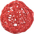 Wicker Rattan Decorative Balls Table Wedding Party Christmas Season Home Decoration (Red, 4 Inch)...
