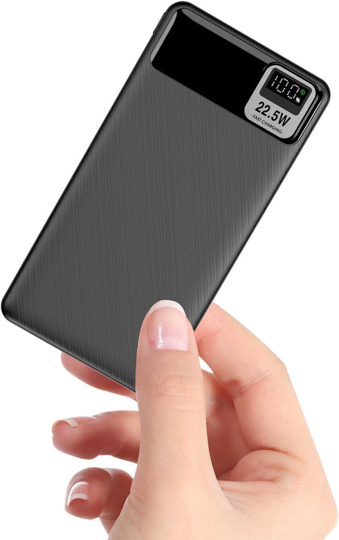 Portable Charger,Super FAST Charging Power Bank 10000mAh USB-C Battery Pack for iphone apple Cell Phone Android Mobile Powerbank backpack for Char...