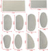 FMHXG 10PCS Steel Clay Tool Kit Stainless Steel Pottery Sculpting Tool Set Handmade Art Supplies Scraper Used for Cake Making, Candle Art Carving ...