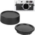 3 * Lens & 3 * Camera Body Rear Lens Cover for Leica M Mount - Black...
