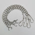 4 Pack Toilet Handle Chain Stainless Steel Toilet Flapper Lift Chain Replacement Kit Adjustable Length Fits Most Toilet Flappers...