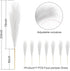 7 PCS Faux Pampas Grass, 23"/60cm White Pampas Grass Decor,7 Branches | Each Stem Fluffy Small Pompous Grass for Vase Filler in Table Vase Decor f...
