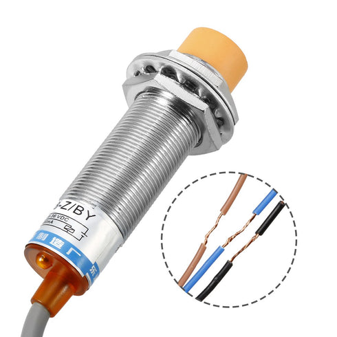 uxcell LJ18A3-8-Z/BY 8mm Detection PNP NO Inductive Proximity Sensor Switch...
