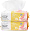 Disposable Face Towel, Ultra Soft Thick Wash Cloths for Adults and Baby, 100% Cotton Dry Wipes for Washing and Drying, 200 Count Facial Tissue for...