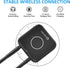 Bluetooth AUX Adapter for Car, SONRU Bluetooth 5.0 Wireless Audio Receiver Adapter for Home Stereo/Wired Headphones/Hands-Free Call, Dual AUX Outp...