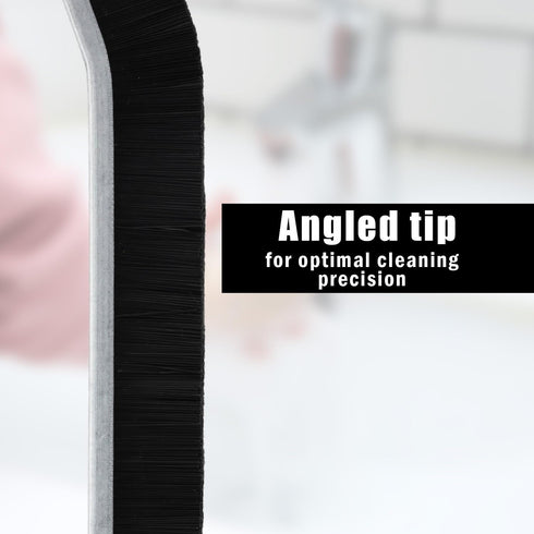 3pcs Gap Cleaning Brush, Hard Bristle Crevice Cleaning Brushes Dead Corners Multifunctional Brushes Clip Brush 2-in-1 Skinny Detail Cleaner for Ho...