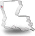 Foose Store Louisiana Cookie Cutter 3.5 Inch –Tin Plated Steel Cookie Cutters – Made in the USA...