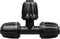 Drip Irrigation Fittings for 1/2 Inch Tubing (0.60"-0.63" OD), 10 Pieces Barbed Tee Drip Parts Locked Tee Connectors, 3 Way Drip Line Nuts Connect...