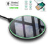 Wireless Charger - 15W Qi Fast Charging Desk Pad Non Magnetic Compatible with iPhone 15, 14, 13, 12, 11, X, 9, 8 Max/Pro/Pro Max, Samsung Galaxy, ...