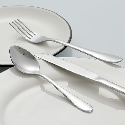 Hiware 16-Piece Stainless Steel Teaspoons - Spoons Silverware Set for Home, Kitchen or Restaurant, Mirror Polished, Dishwasher Safe, 6.5-Inch...