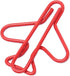 Office Paper Clips, Paper Clips Plating Process Airplane Shaped for Scrapbooking (Red)...