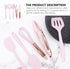 Amosfun 5pcs Mini Kitchen Utensil Set Kids Kitchen Tools Learning Toy Whisk Spatula Tongs Spoon And Slotted Spatula...