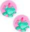 2 Pcs Turtle Chocolate Mold Sea Turtle Silicone Mold Fondant Candy Mold Chocolate Making Mold Baking Mould Tool for Cake Decorating Polymer Clay...