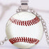 4 PCS Baseball Jewelry for Sports, Baseball Necklace Earrings Bangle Set...