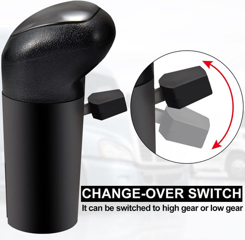 Shift Knob Eaton Fuller Style 13 Speed Shift Knob Shifter Compatible with 1/2in Screw Holes Eaton Fuller Style for Trucks Replace # A6913...