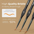 Nicpro Miniature Paint Brushes - 10PCS Model Paint Brush Set for Acrylic Oil Watercolor, Micro Detail Paint Brushes for Model, Miniature, Art Pain...