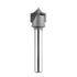 SpeTool 1/4" Shank Point Cutting Roundover Router Bit with 1/2" Cutting Diameter 1/4" Radius, Carbide 2 Flute Tipped Round Over Beading Bits for C...