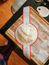 2 Pieces Silicone Baking Mat for Dutch Oven Bread Baking Non-stick Baking Mat with Long Handle0.7 mm Thickened Baking Bread Pad Heat Resistant Bak...
