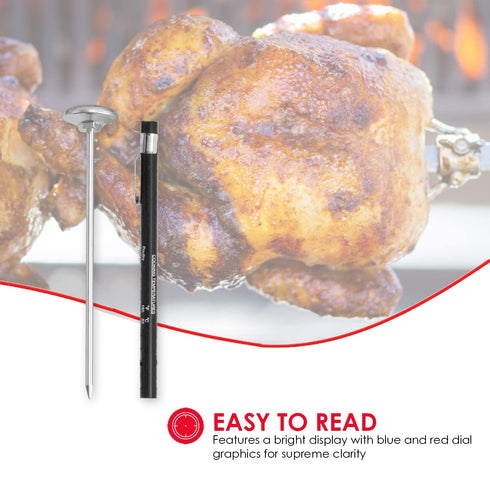 Home Basics Durable Cooking Thermometer, Stainless Steel...