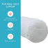Fairfield Poly-Fil Premier Neckroll Ultra Plush Pillow Insert, 14 x 5-Inch, White...