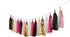 Mefuny 25PCS Hot Pink Gold Black White Party Tissue Tassels for Bridal Baby Shower Girls Women Bachelorette Birthday Graduation Party Supplies...