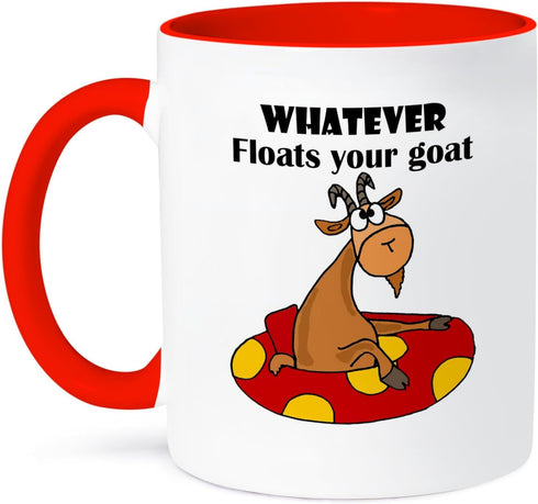 3dRose mug_200085_5 Mug, Red, 11 oz...