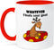 3dRose mug_200085_5 Mug, Red, 11 oz...