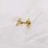 SING F LTD 1 Pair Rose Flower Cufflinks Gold Cuff Links Classic Shirt Cufflinks Delicate Men's Cufflinks for Men Father Groom Clothing Decoration ...