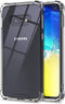 KIOMY Clear Case for Samsung Galaxy S10E, Shockproof Bumper Protective Cover with Airbags Corners Hybrid Design Hard PC Back with Flexible TPU Fra...