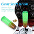 Car Shift Knob Head, Universal Two-Color Crystal Bubble Shift Gear Knob Manual Gear Stick Lever Head with 8mm 10mm Thread (Green Brown)...