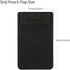 Sinjimoru Secure Card Holder for Back of Phone, Stretchy Fabric Cell Phone Wallet Stick On Credit Card Case for iPhone & Android. Sinji Pouch Flap...